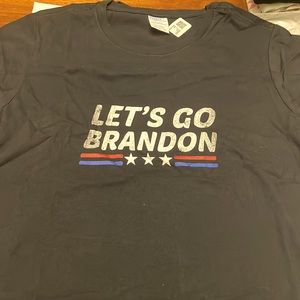 Women’s Screen Tee “Let’s go Brandon” size: Medium